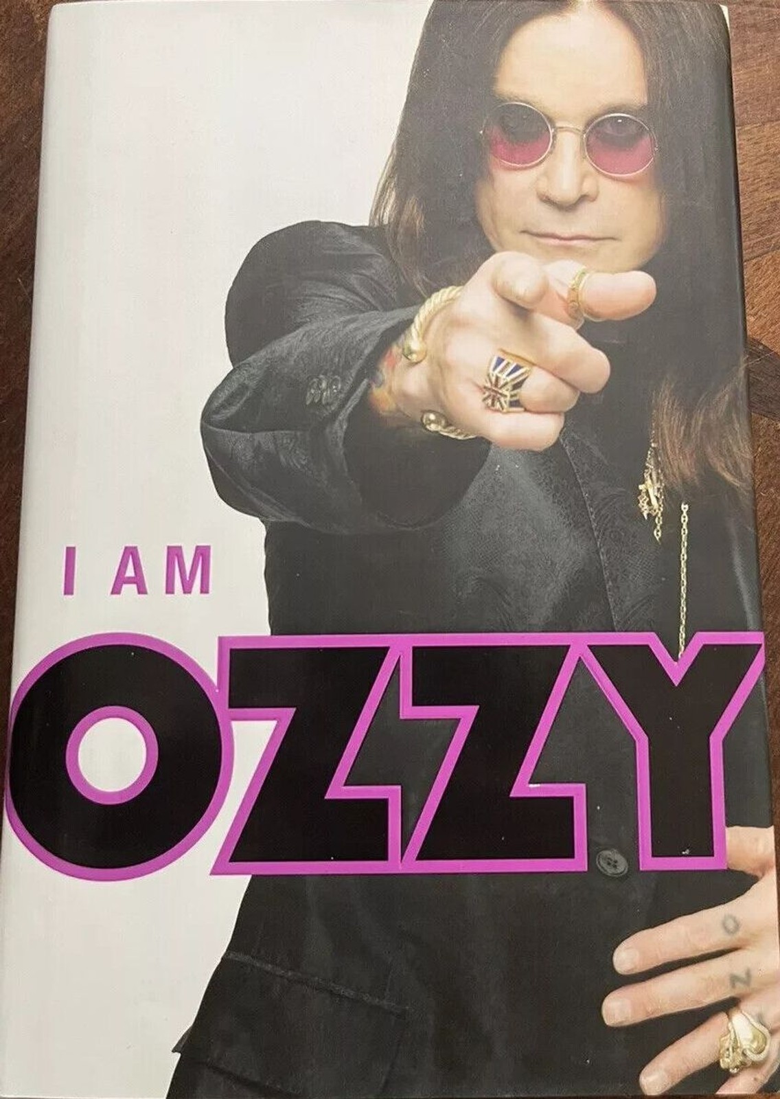 I AM OZZY  AUTOGRAPHED Hand Signed 1st US Edition Book OZZY OSBOURNE - PRISTINE