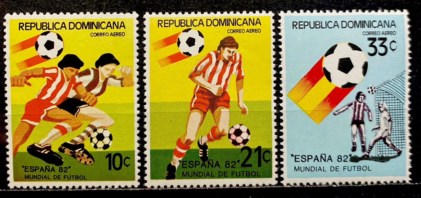 Dominican Republic 1982. Air Post Stamps. SC# C355-C357. MNH