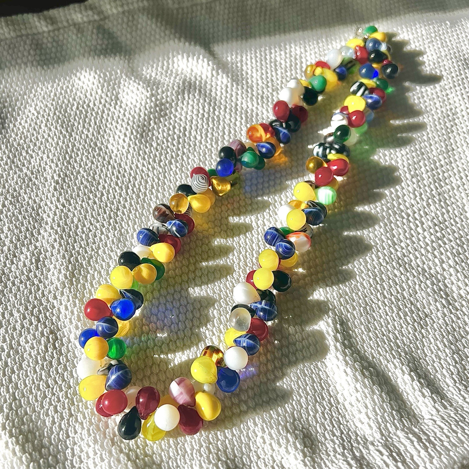 Antique Mali Wedding Beads - Made In Czechoslovakia & Traded Into Africa