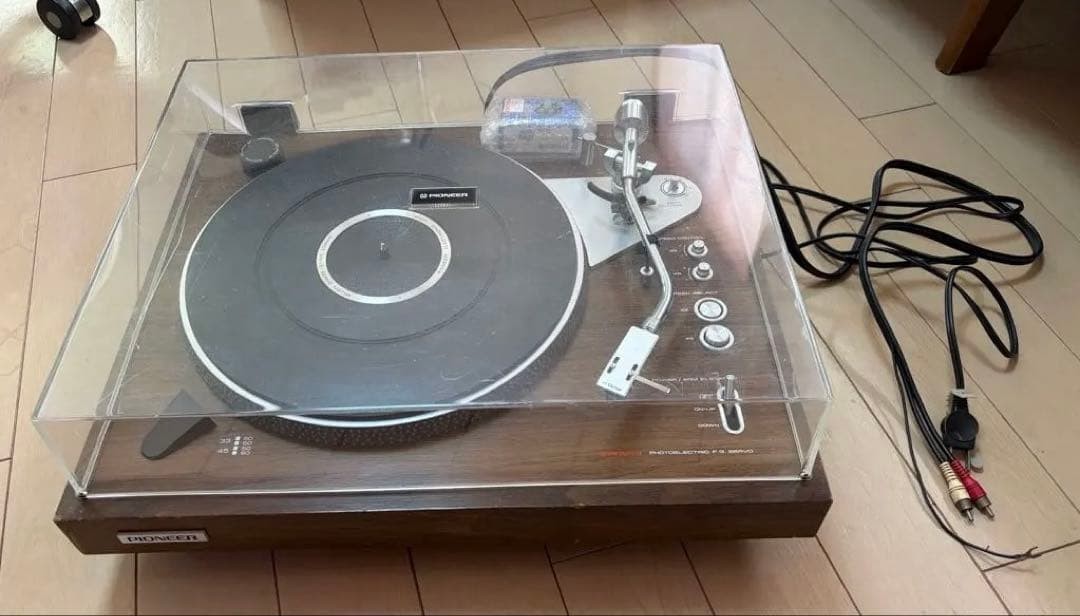 Pioneer PL-1250 Direct Drive Turntable Record Player Working w/ Stylus & Cleaner