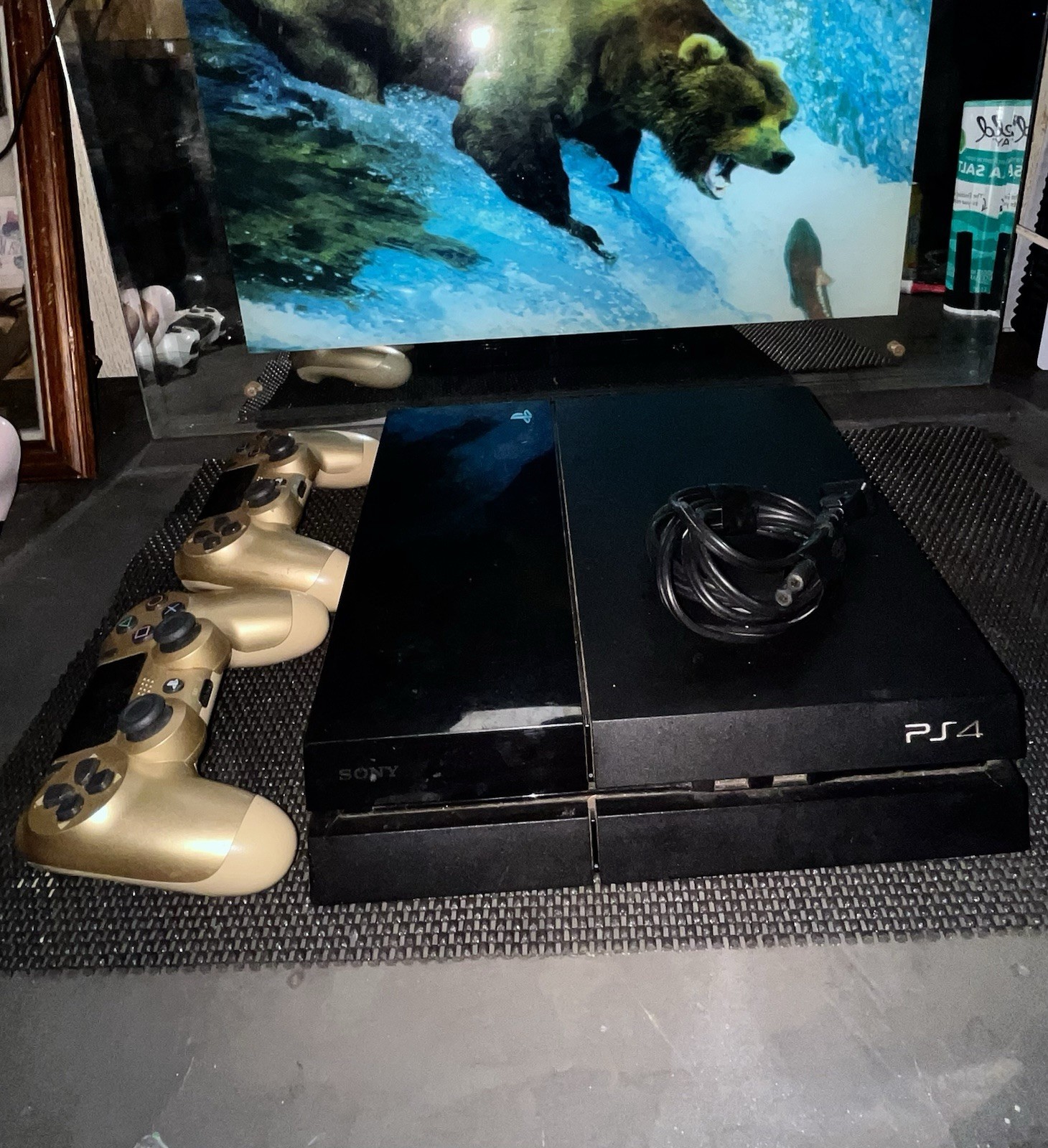 Sony PS4 Console BUNDLE 9 CONTROLLERS & 10 Games: GTA V, Rainbow Six Siege