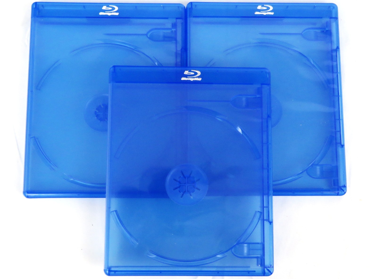 3 x Official Viva Elite 2-Disc Blu-ray Premium Replacement Case Blue - New