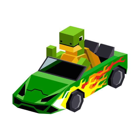 GreenTurtle Upland / Block Chain Heroes NFT Series 1 Uncommon - MINT# 483