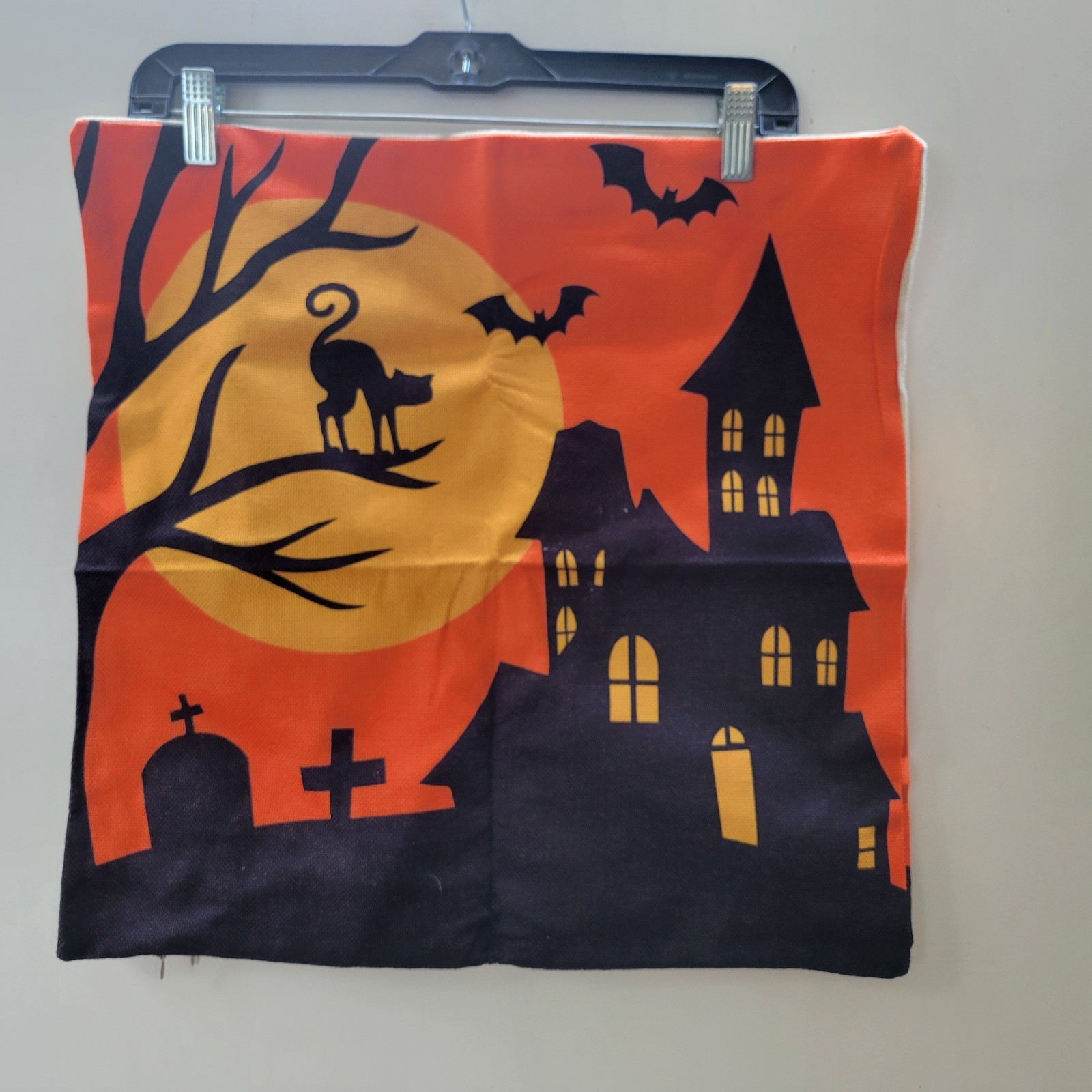 Halloween Pillow Covers Set of 4 18x18 Halloween Decorations Party Pumpkin