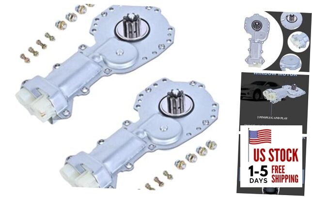 Window Motor Front Left Right 742-101 Compatible with 1985-2001 Chevy Astro 