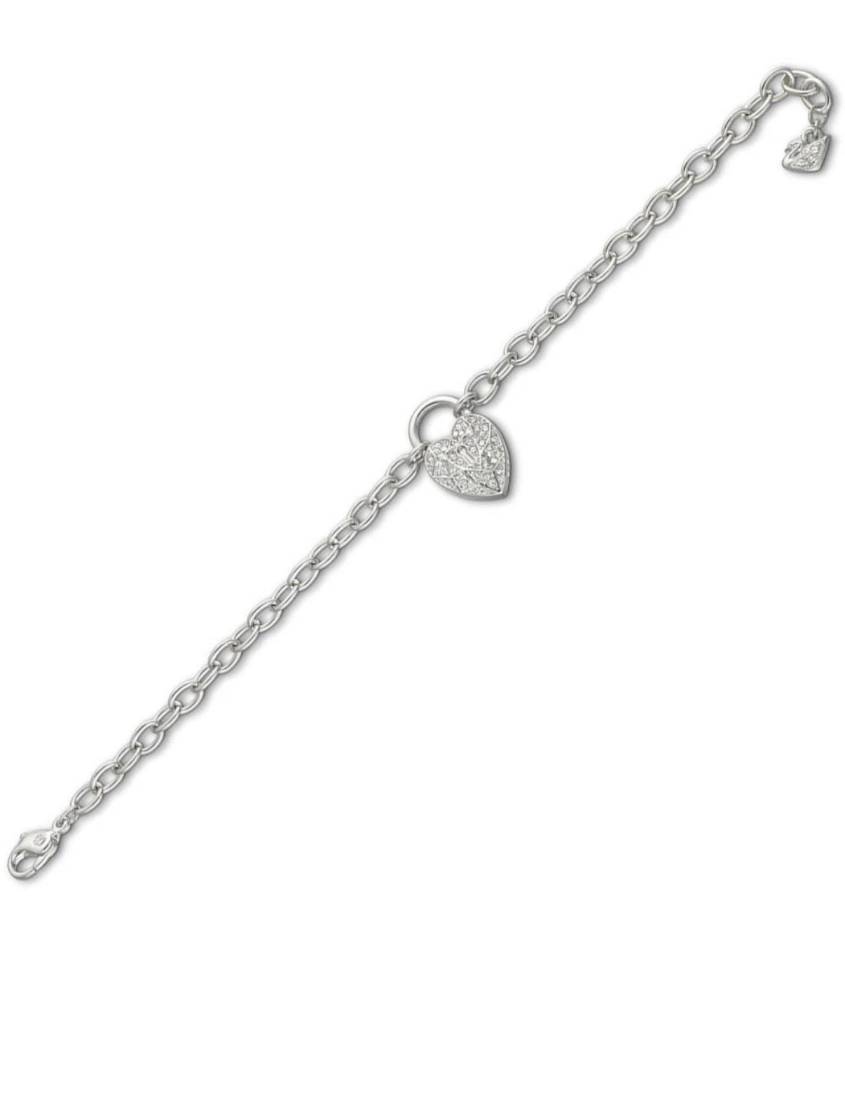 SWAROVSKI CRYSTAL SURELY BRACELET HEART CRY 1156312.NEW IN BOX.