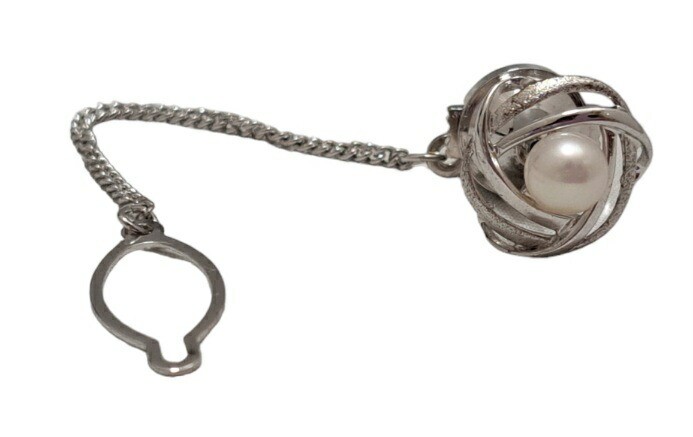 TASAKI Akoya Pearl Tie Tack Pin Neck Tie Pin Formal Men s Used