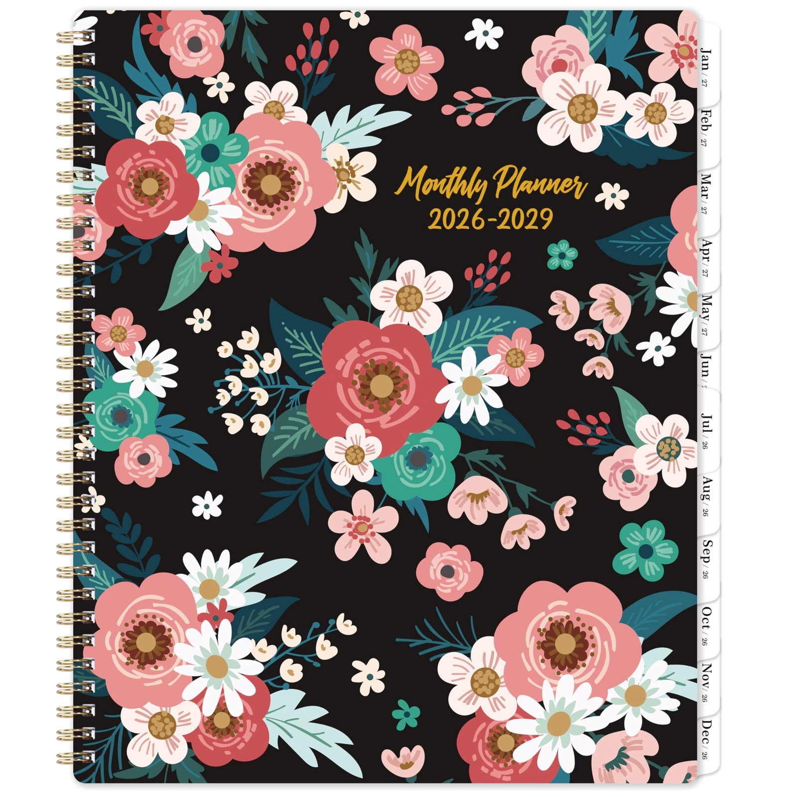2026-2029 Monthly Calendar/Planner - 3 Year Planner from JULY 2026 - JUNE 202...