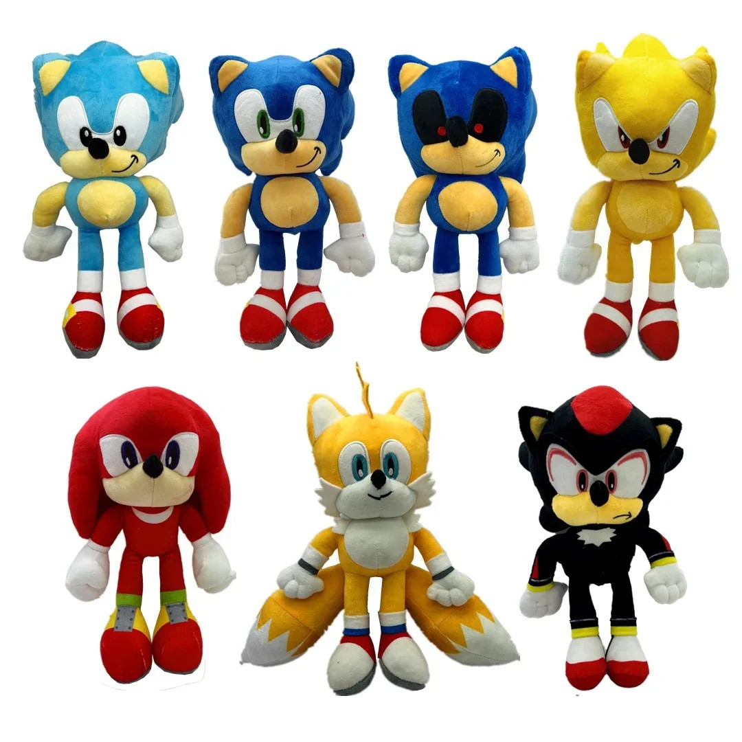 SONIC Plush 30cm Original Toys Kids Girls Original Gift Collector Blue Hedgehog