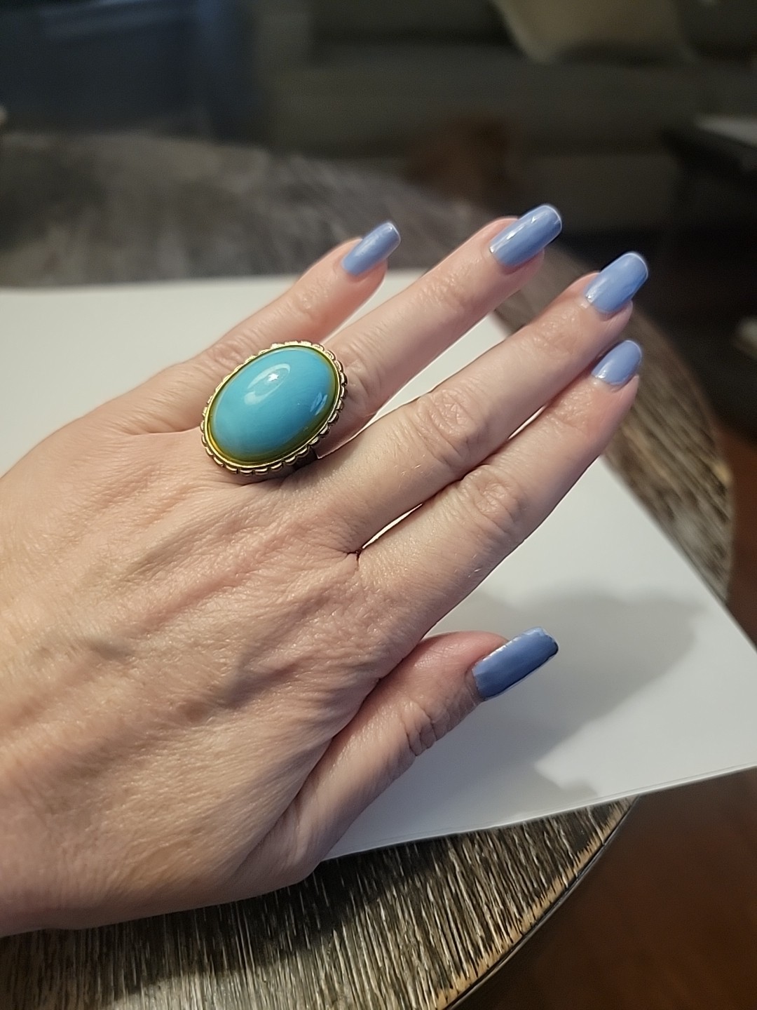 Vintage Turquoise Ring size 6