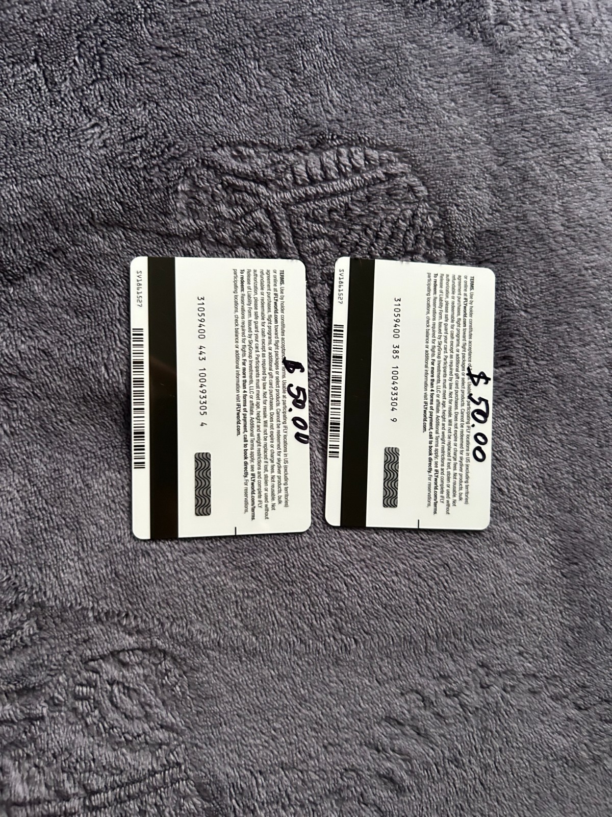 6 $50 iFLY Indoor Skydiving Gift Cards NEW/SEALED