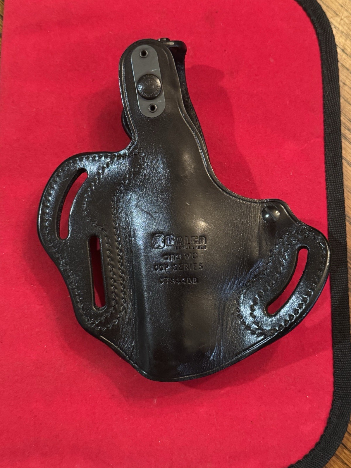 Cop 3 Slot Holster Springfield XD 9/40 4in Black