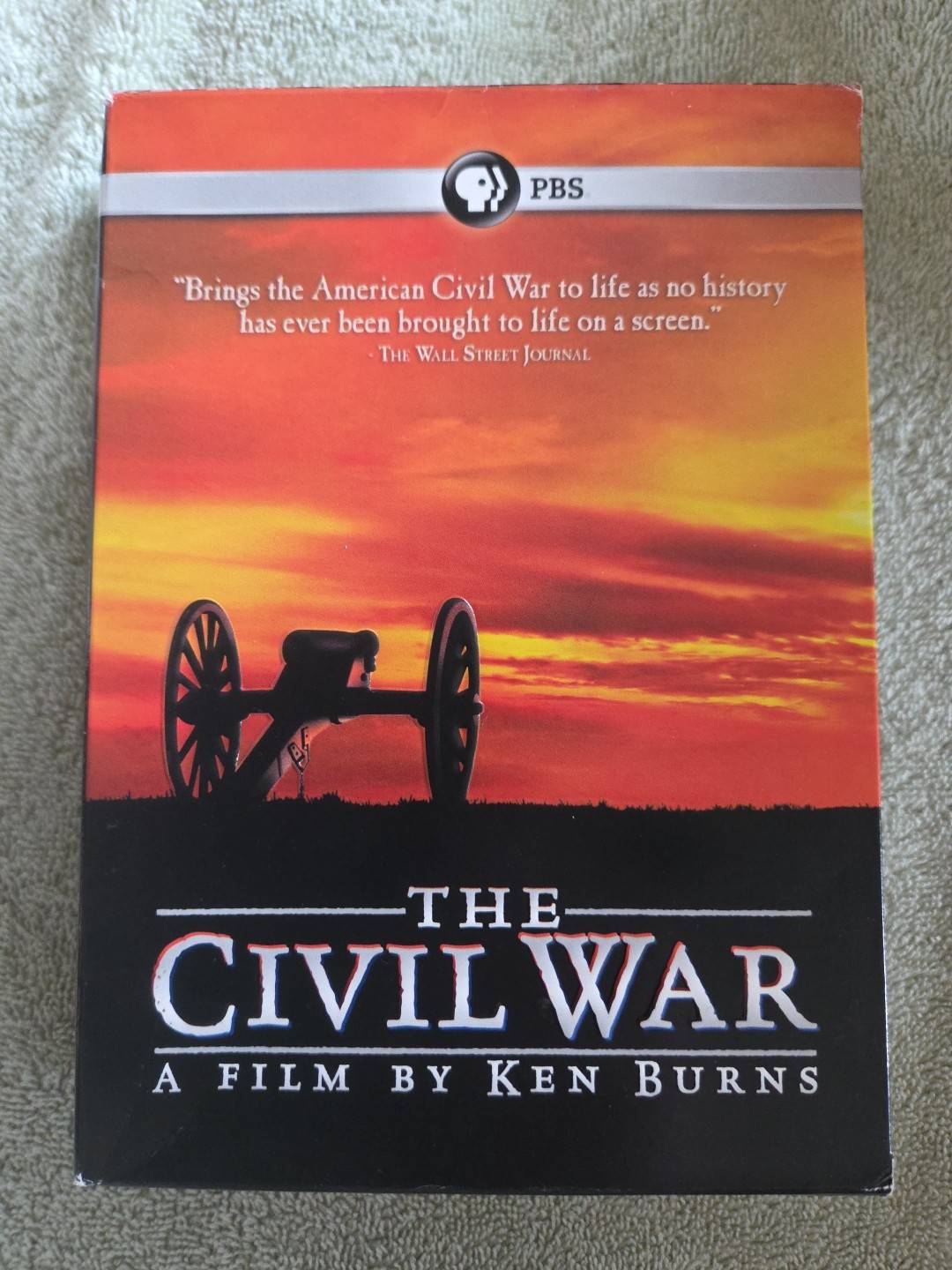 The Civil War: A Film by Ken Burns (DVD, 2011, 6-Disc Set) Used