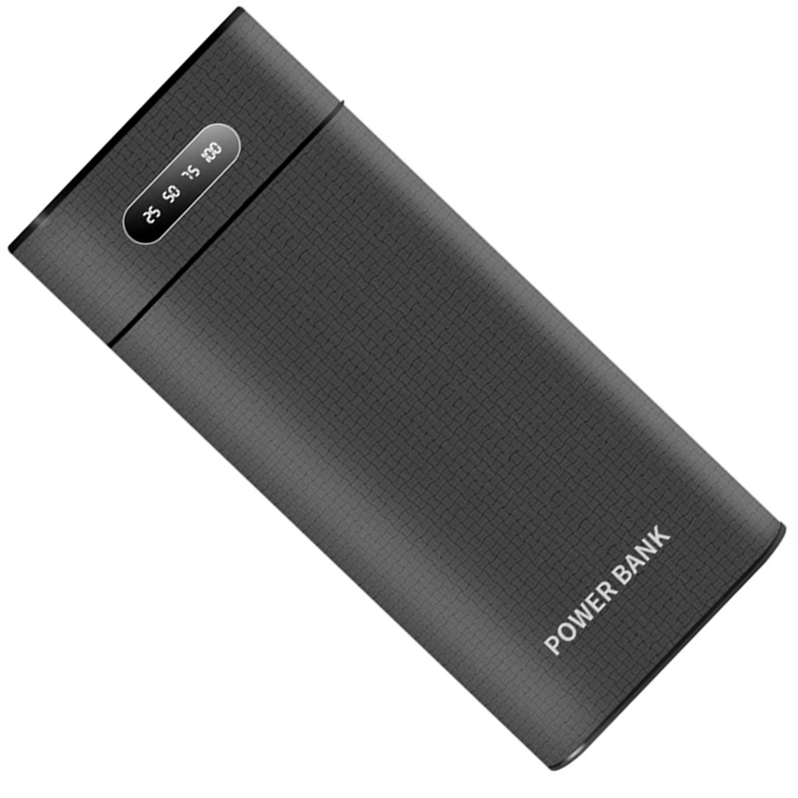 8*18650 DIY Digital Display Mobile Fast Charging Power Box Case Kit No Batteries