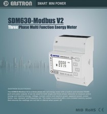 3 Phase 4 wire Energy Meter Solar PV Energy Meter RTU Digital Meter SDM630Modbus