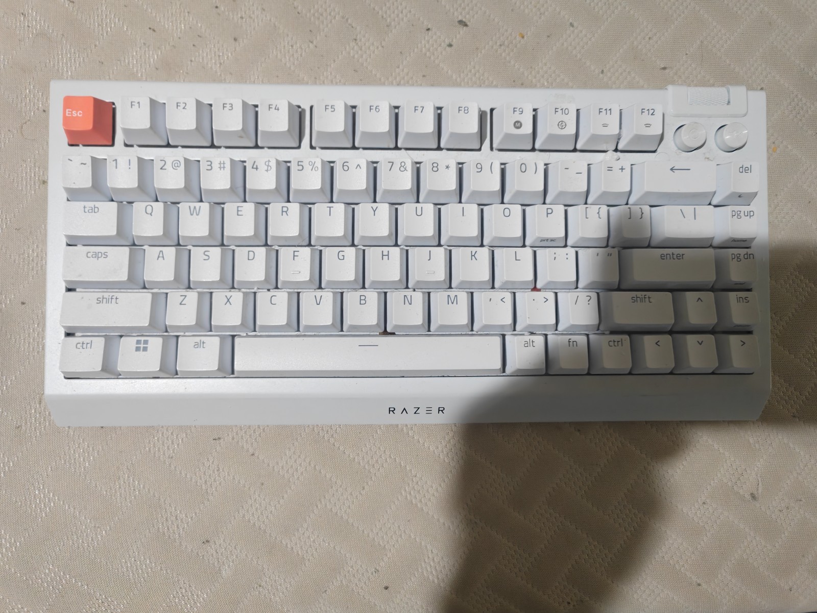 Razer Black widow 75% V4 Wired Gaming Keyboard