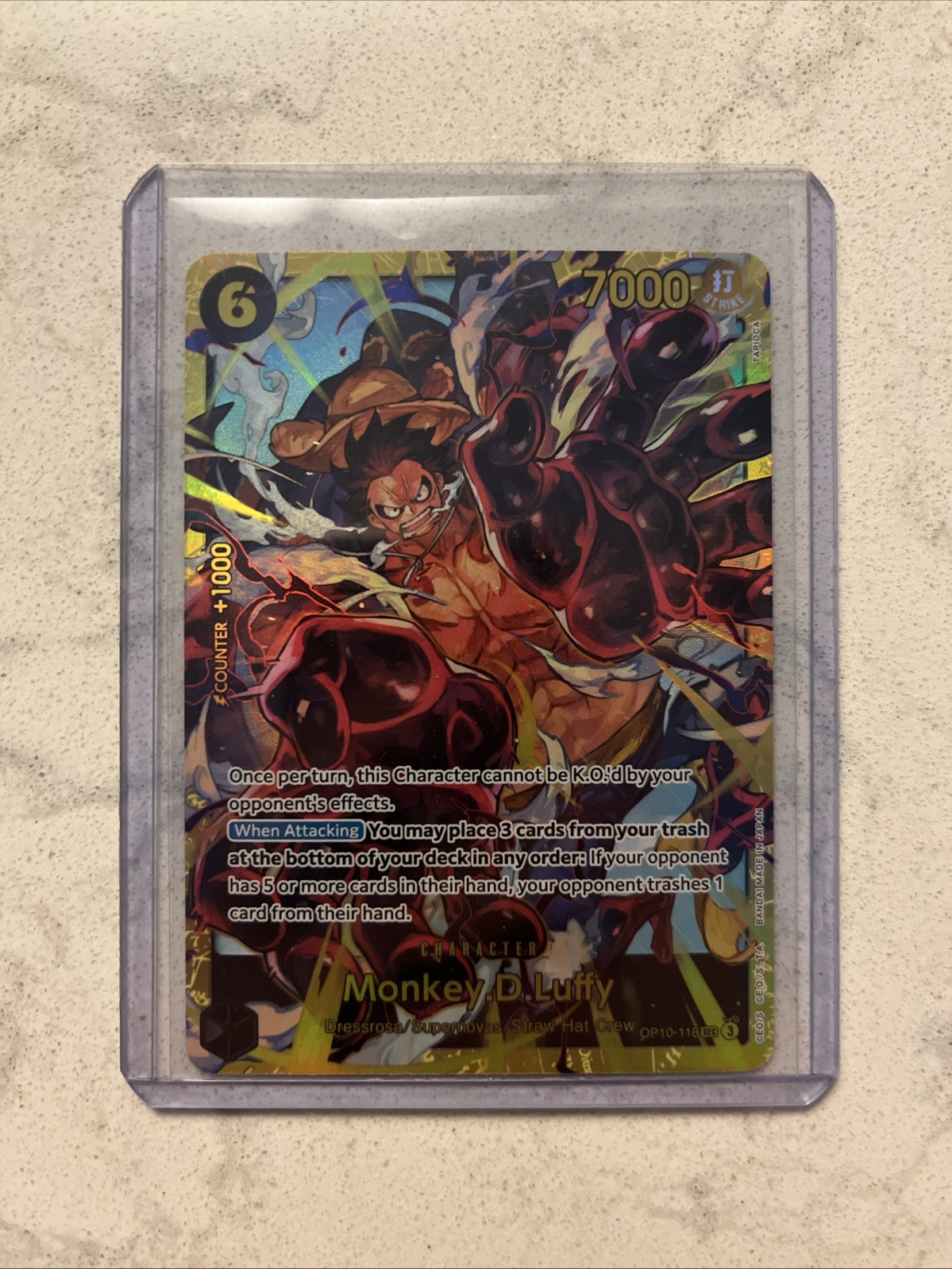 Monkey.D.Luffy (118) OP10-118 Royal Blood Foil a20