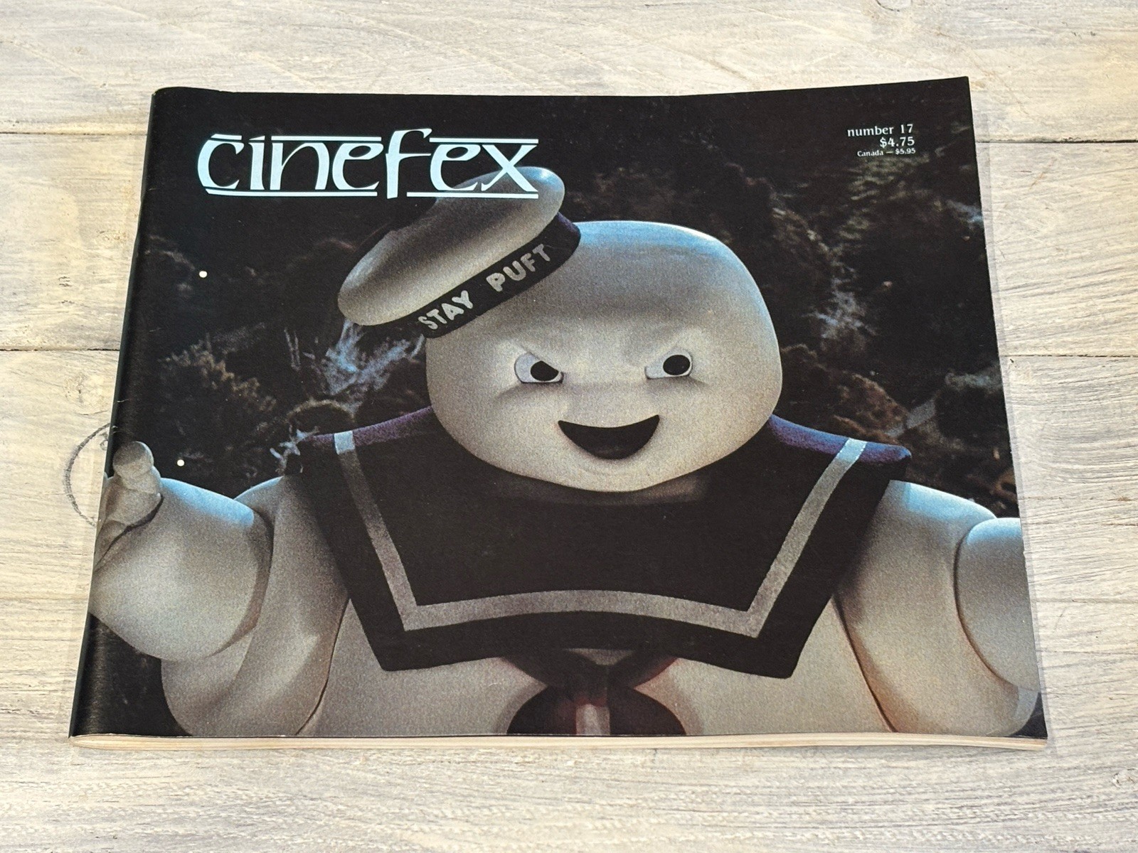 Cinefex #17 Ghostbusters Stay Puft Marshmallow Man 1984 VFX Magazine