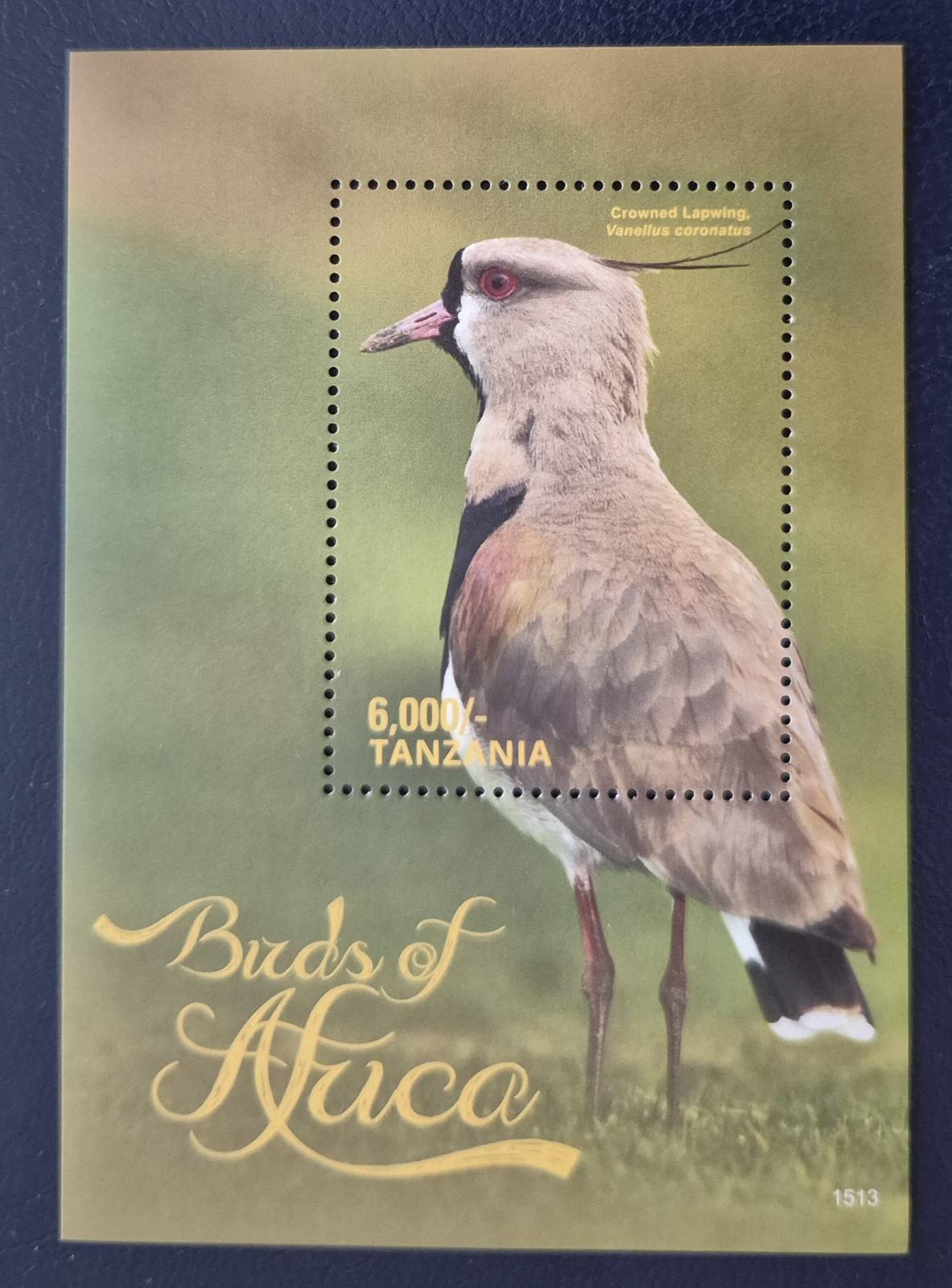 Tanzania 2016  / Birds of Africa - Lapwing / 1v ms