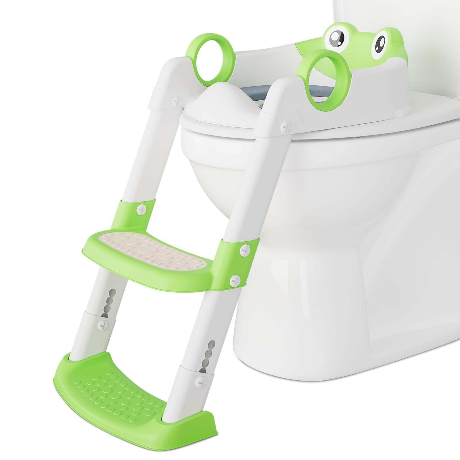 Potty Training Seats, Toddler Toilet Seat with Step Stool Ladder, 2 in 1 Anti...