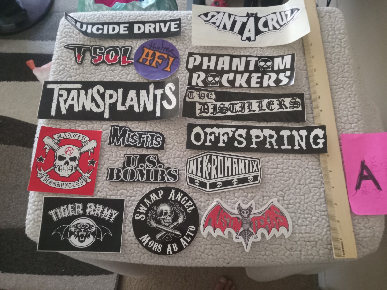 random band stickers