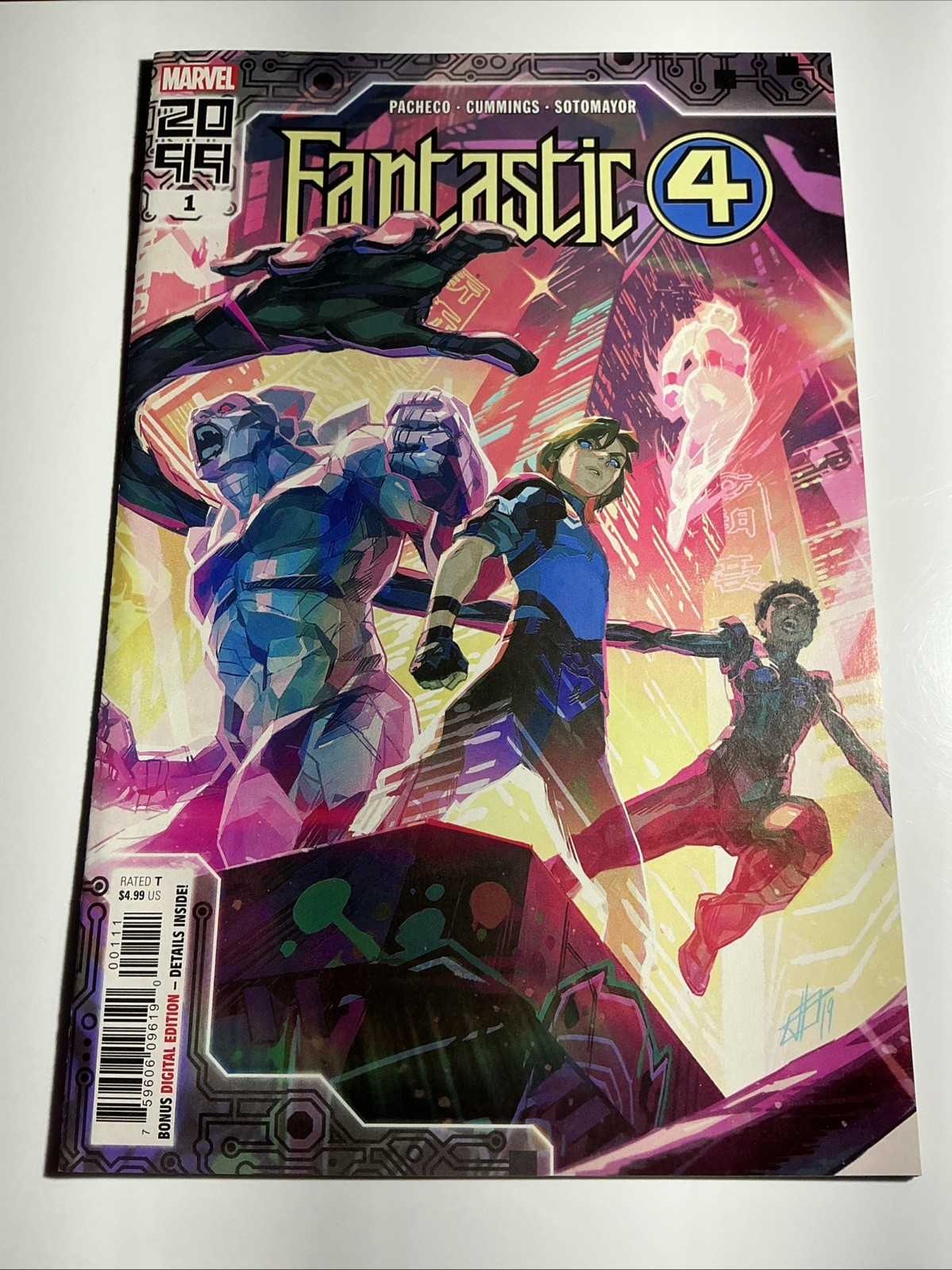 Fantastic Four 2099 #1 Toni Infante (Marvel Comics January 2020) NM Comic Book