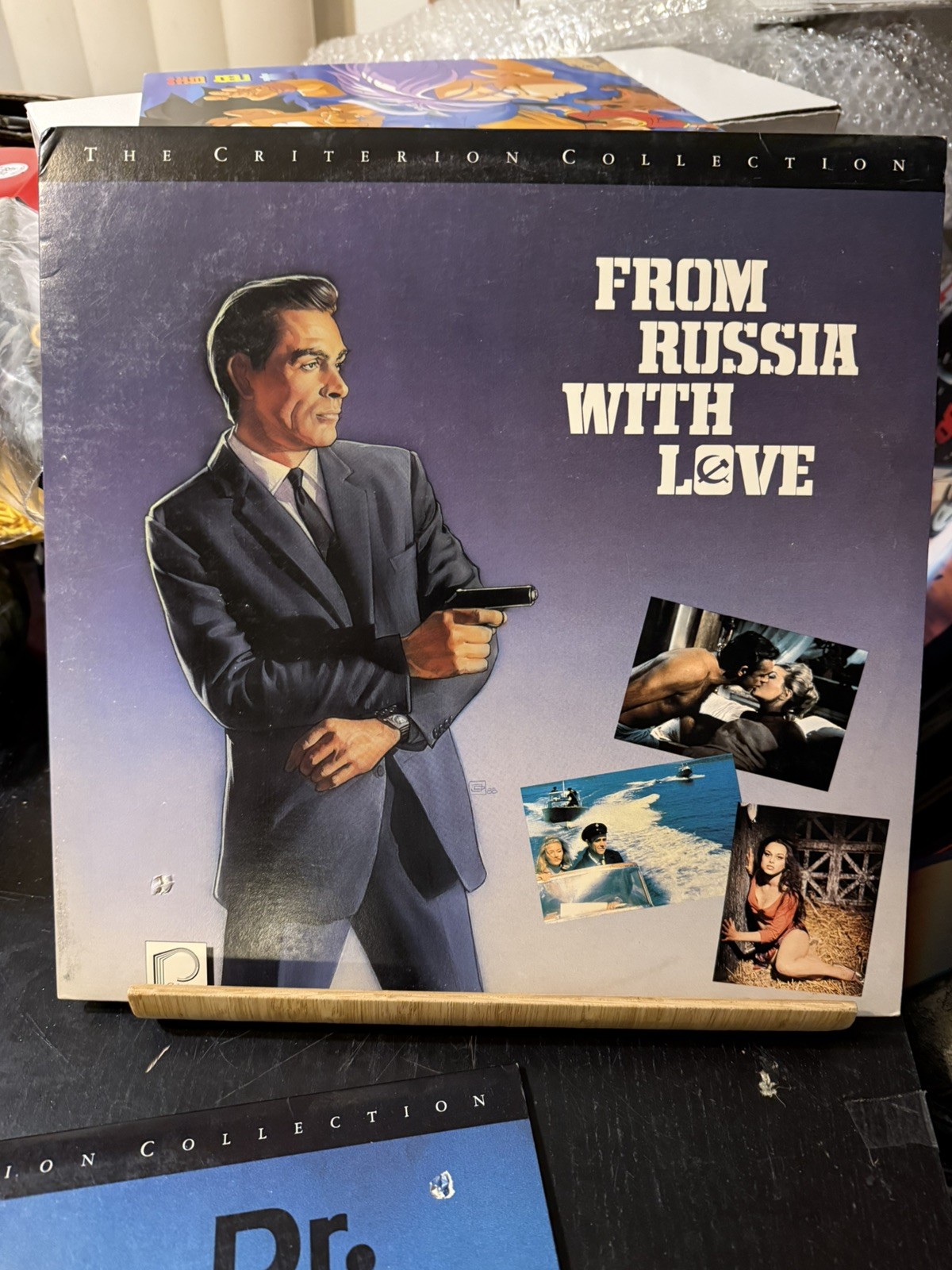 James Bond 007 From Russia With Love - Criterion Laserdisc LD Sean Connery Best