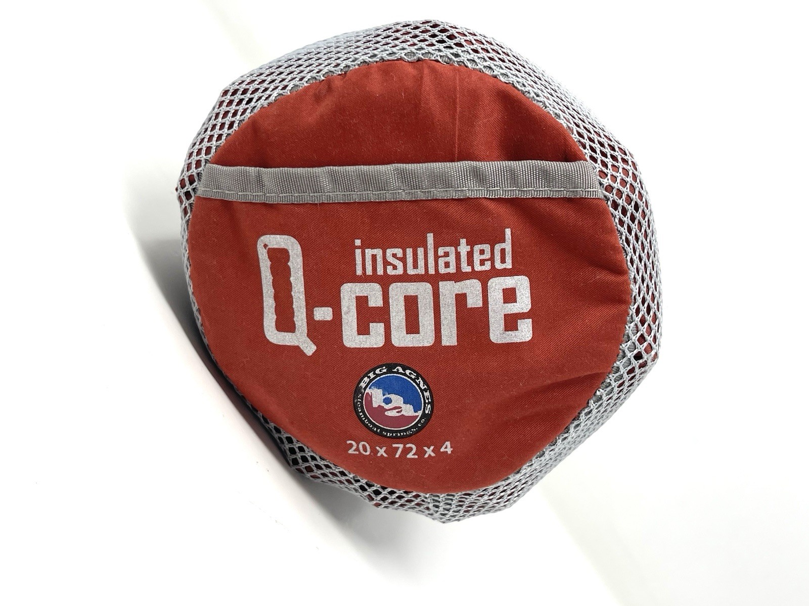 Big Agnes Insulated Q-Core Camping Sleeping Pad 20"x72"x4" Reg