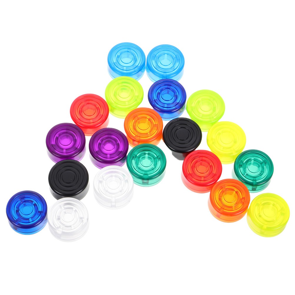  20 Pcs Replacement Footswitch Topper Guitar Accessory Effects Pedal