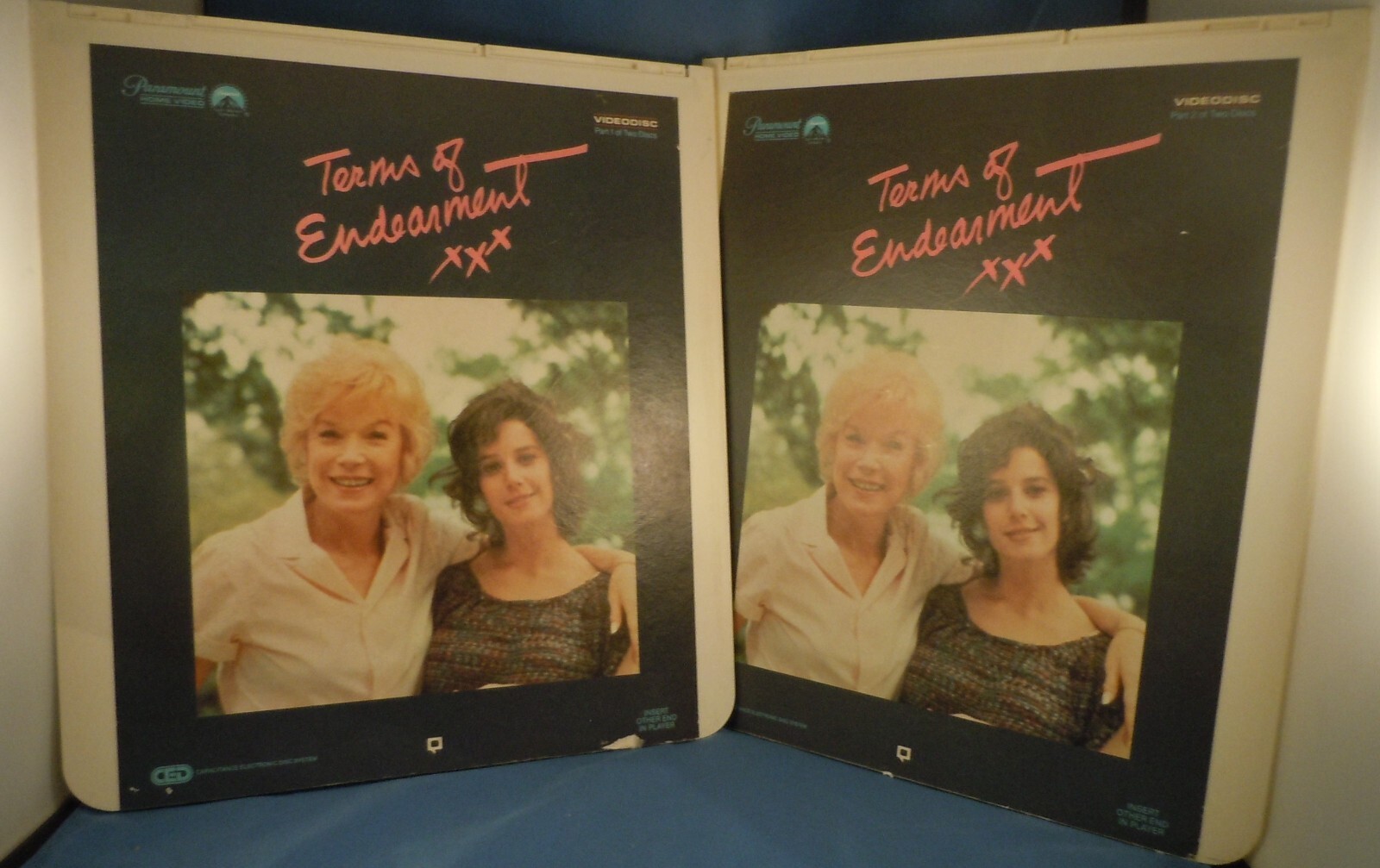 RCA CED VIDEODISC! - TERMS OF ENDEARMENT with Shirley MacLaine