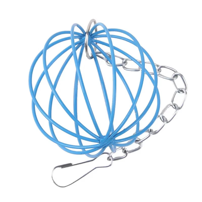 Hanging Long Chain round Rabbit Grass Ball Small Metal Hamster Grass Ball Rack G