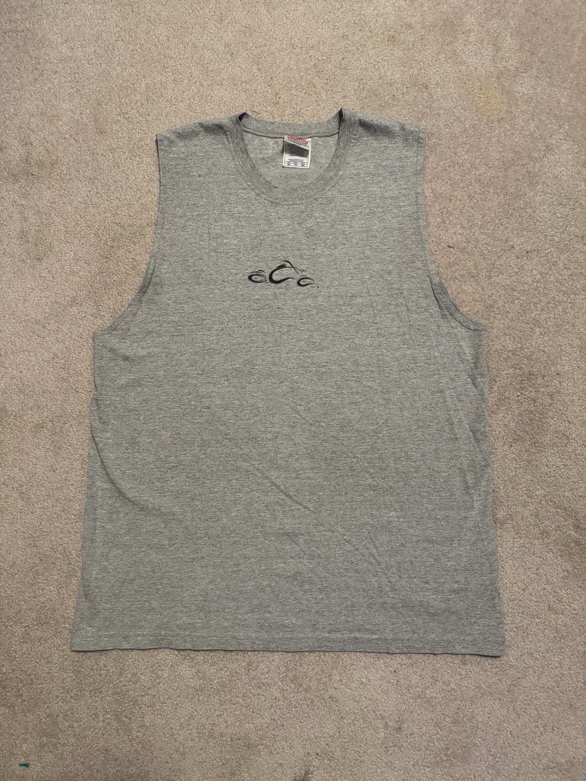 Vintage Orange County Choppers Grey Tank Top USA Size XL