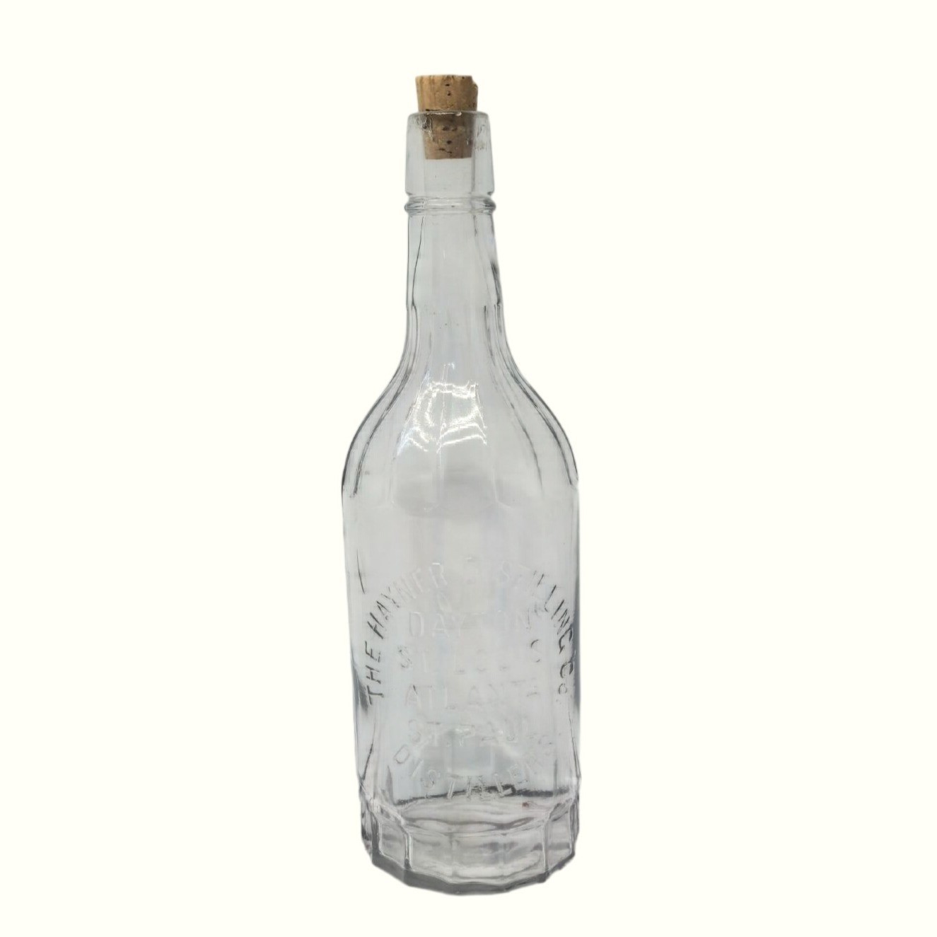 Antique Whiskey Bottle Hayner Distilling Co. Dayton, Ohio & St. Louis, MO 1897
