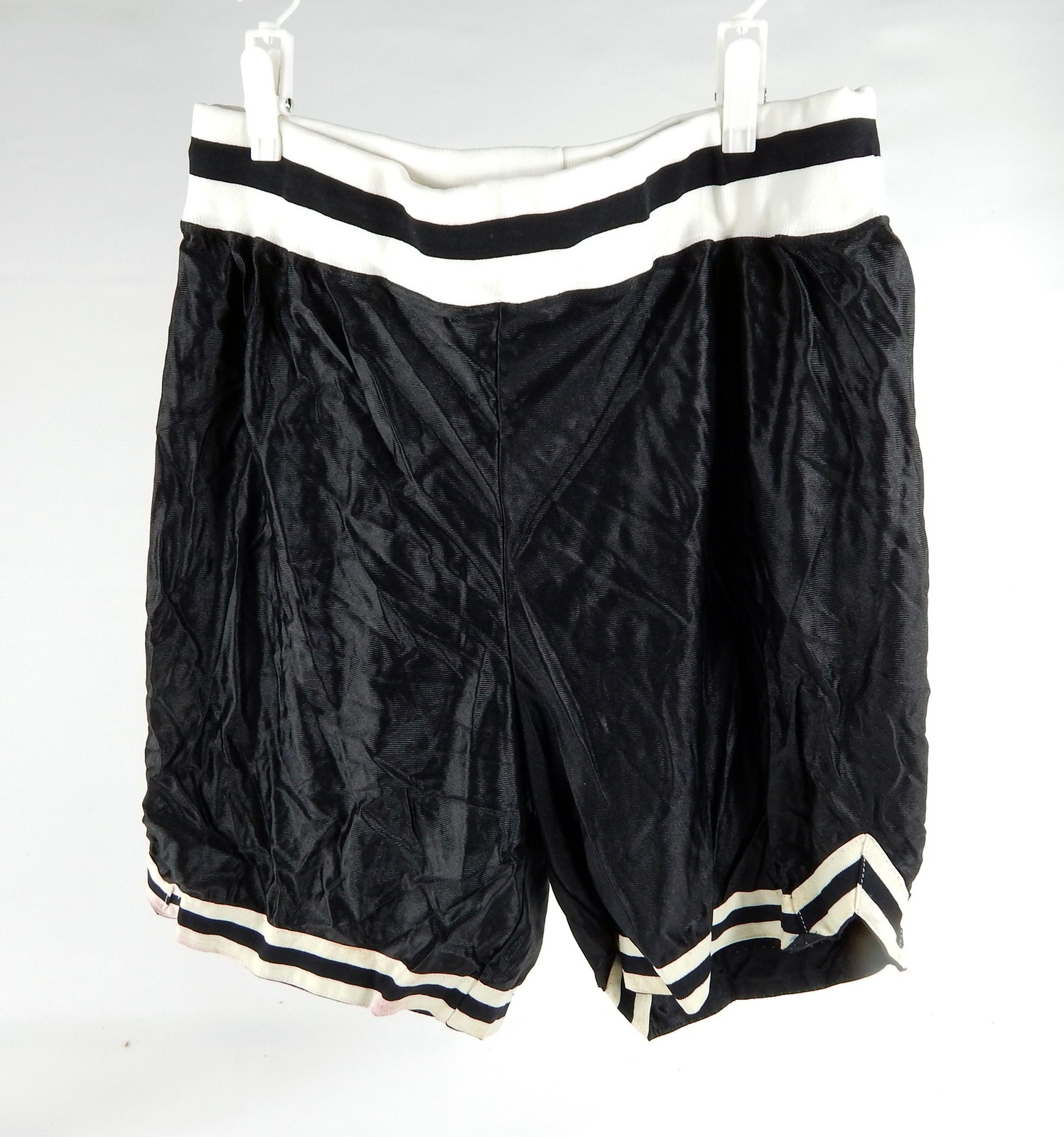 NBA Basketball Team Issued Black Practice Shorts DP70444