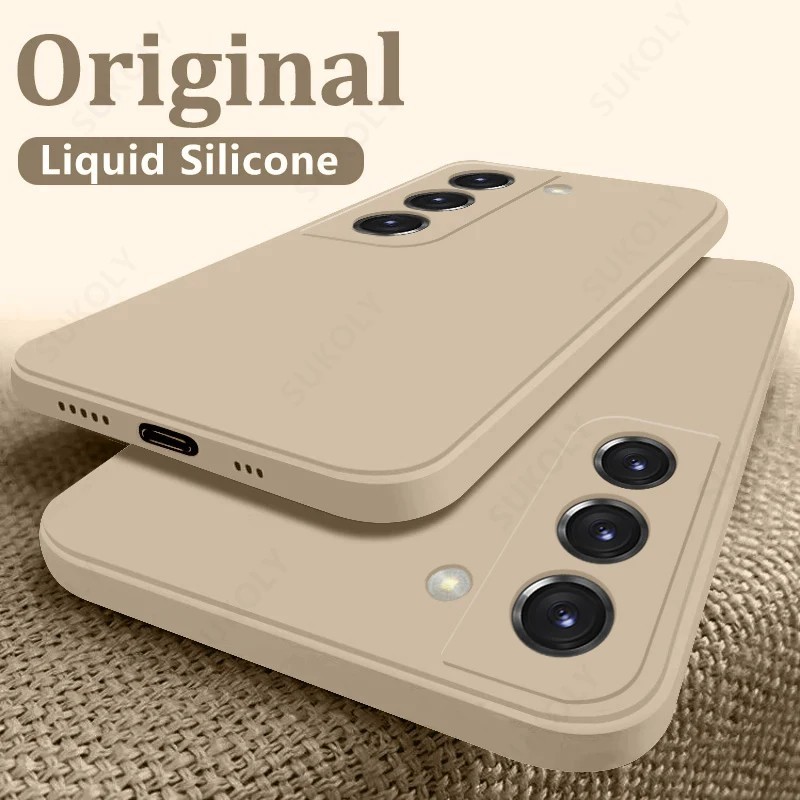 Liquid Silicone Case for Samsung Galaxy S26 S25 S24 Shockproof Cover
