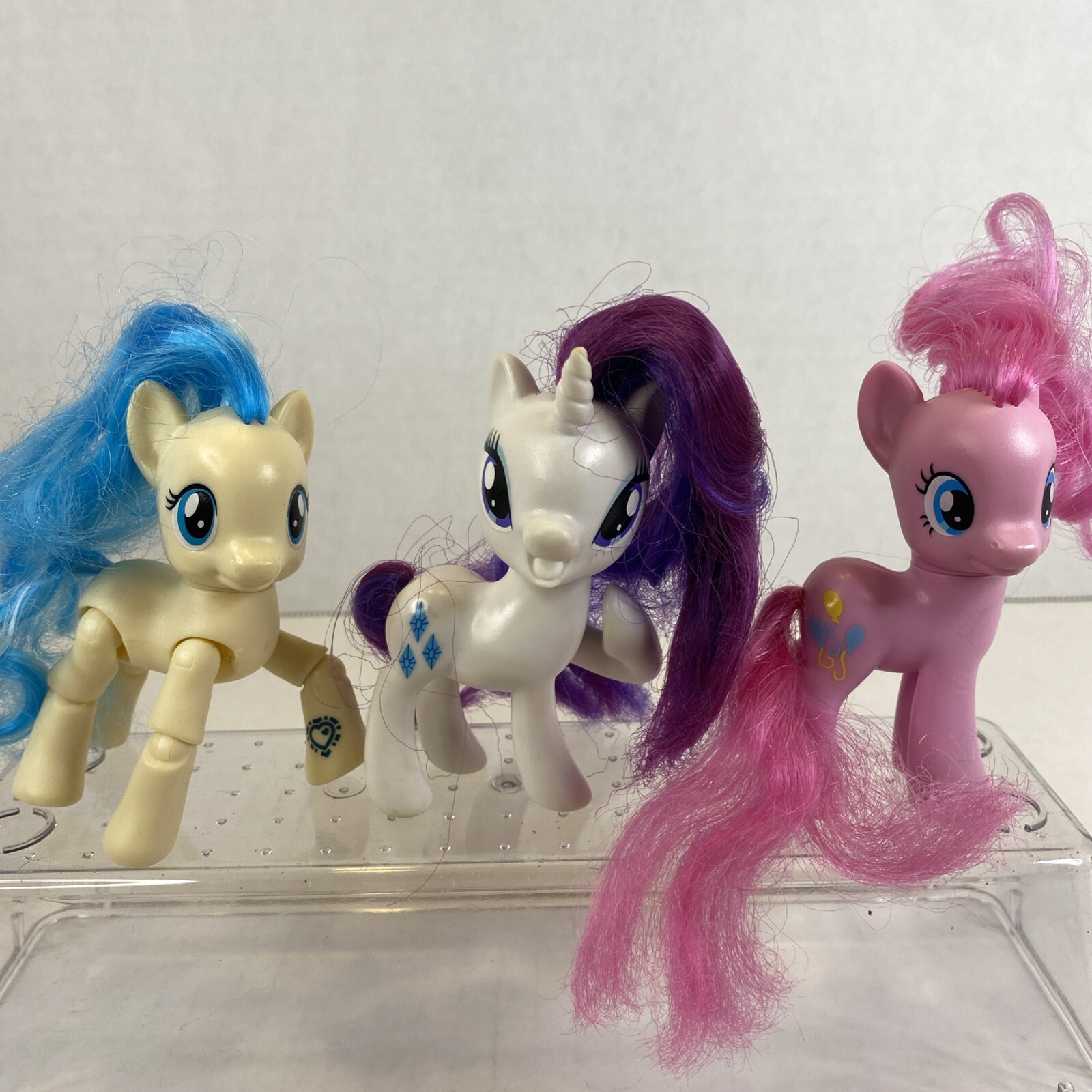 My Little Pony MLP G4 Lot Of 3 Rarity, Pinkie Pie And Coco Pommel 3”