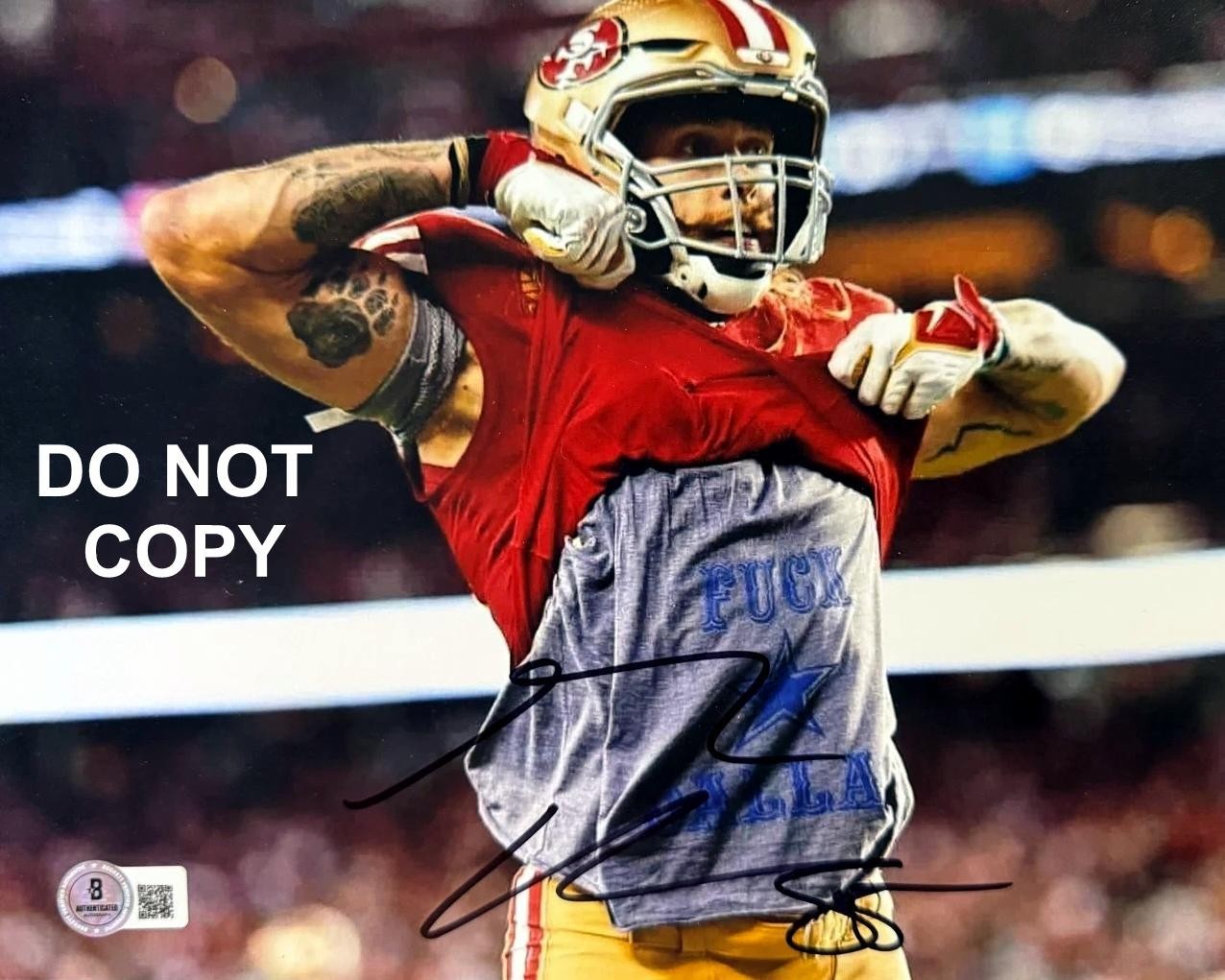 George Kittle SAN FRANCISCO 49ERS Signed Autographed REPRINT 8x10 Photo RP 7