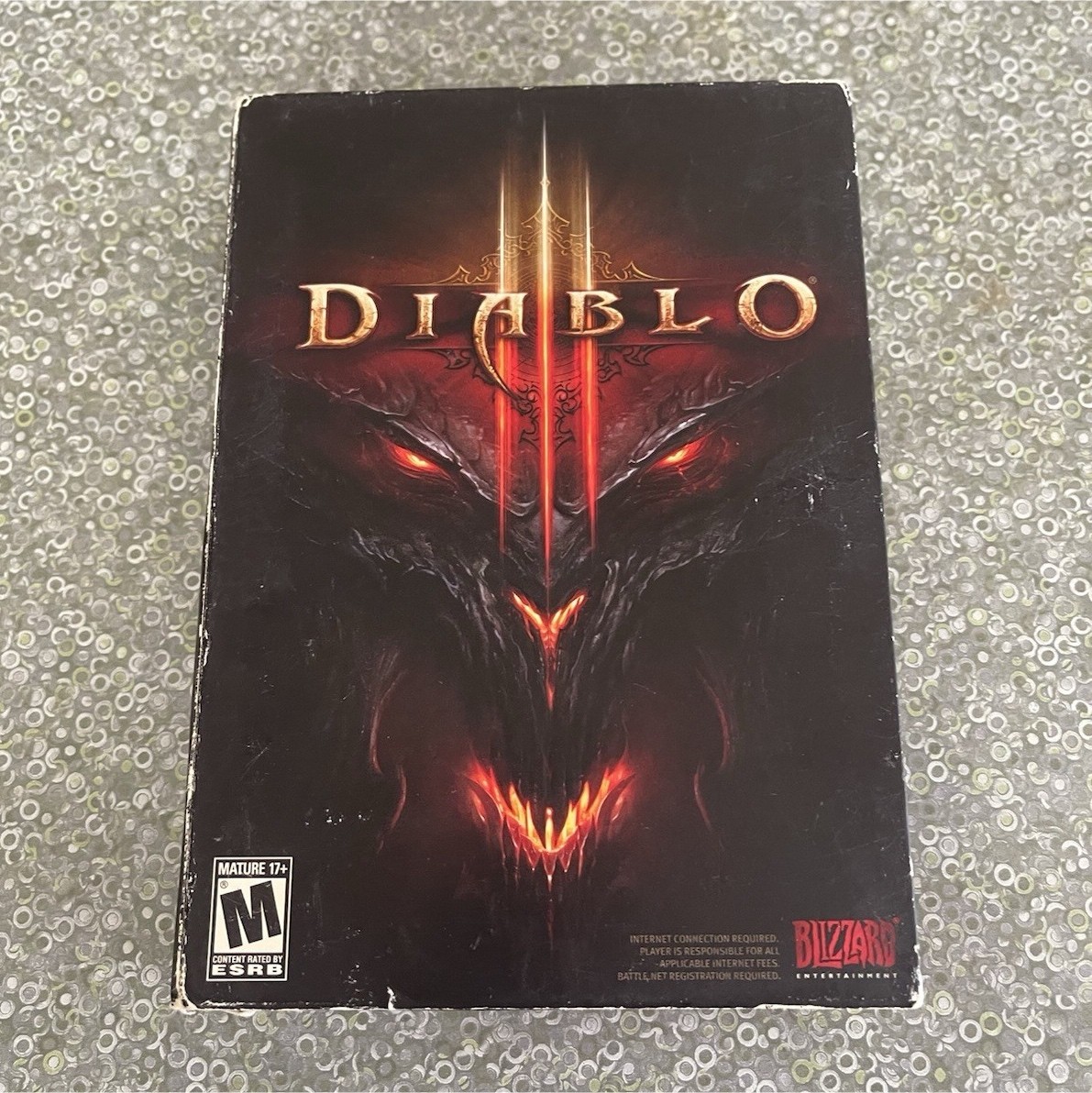 Blizzard Entertainment Diablo III & II Lot DVD, Box, Manuals, WoW Guest Pass