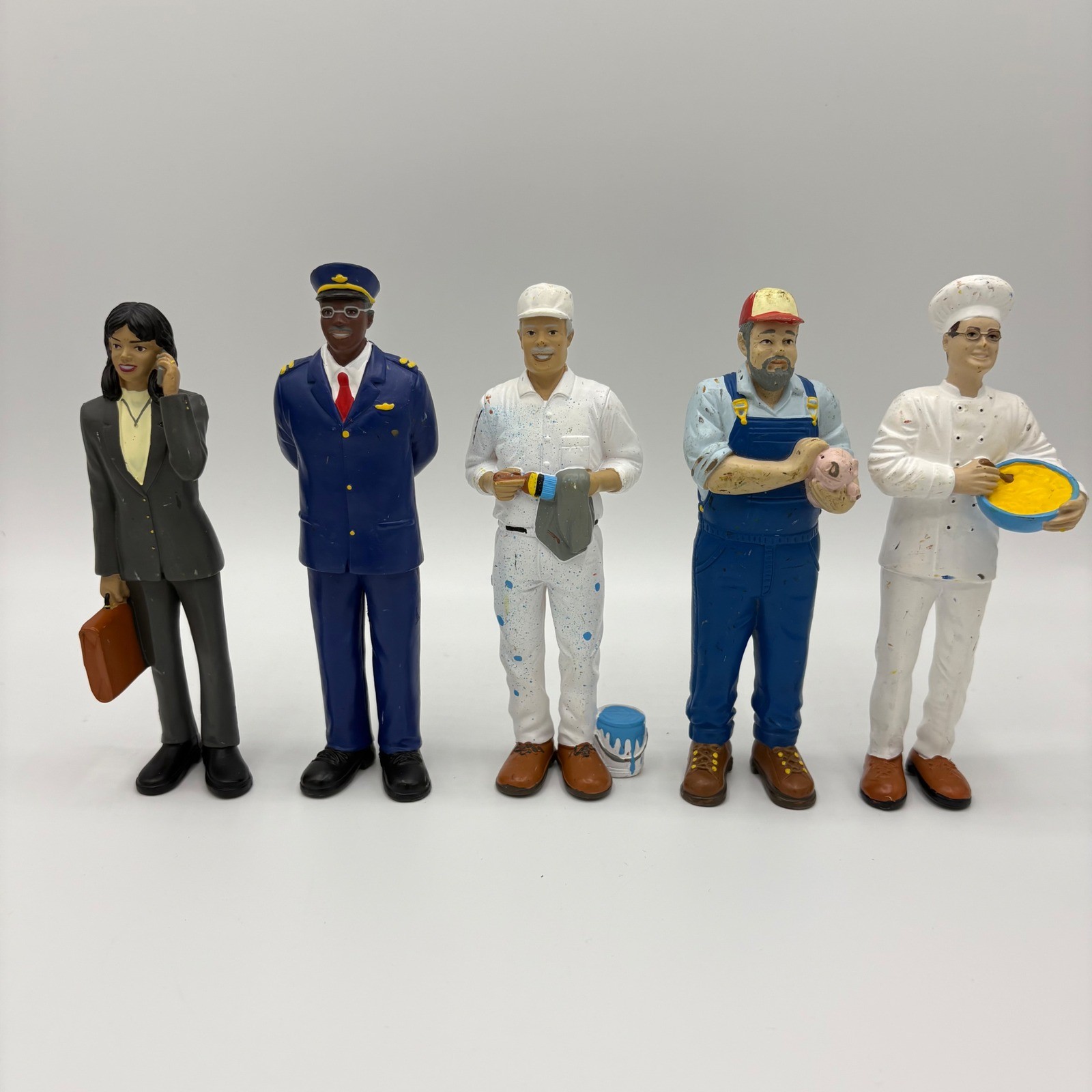 Lakeshore Learning Career Lot of 5 Figures Kids Unisex 5.5in Multicolor Good