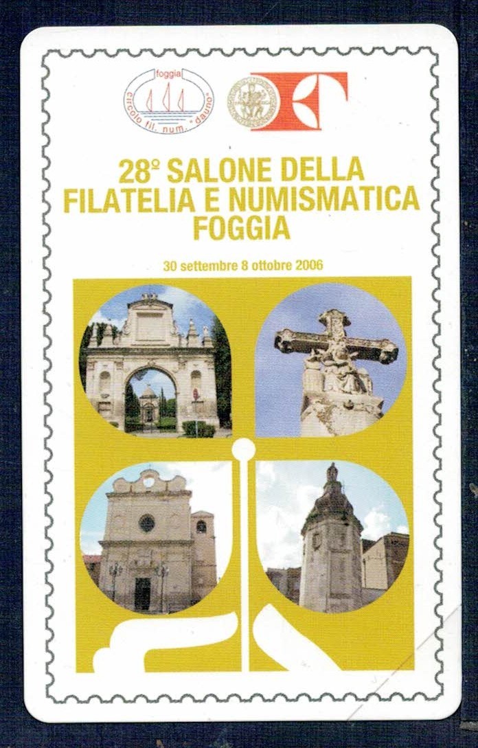 GIAN - Telecom EURO - Golden 2184 "28th SALONE FOGGIA" New Excellent and Magnetic