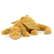 Jelly Golden Large Dragon Soft Plush Toy Stuffed Animal Toy 20" Gift Cat New