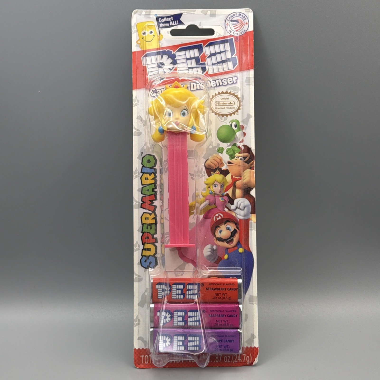 Pez Dispenser Super Mario Nintendo - New Princess Peach