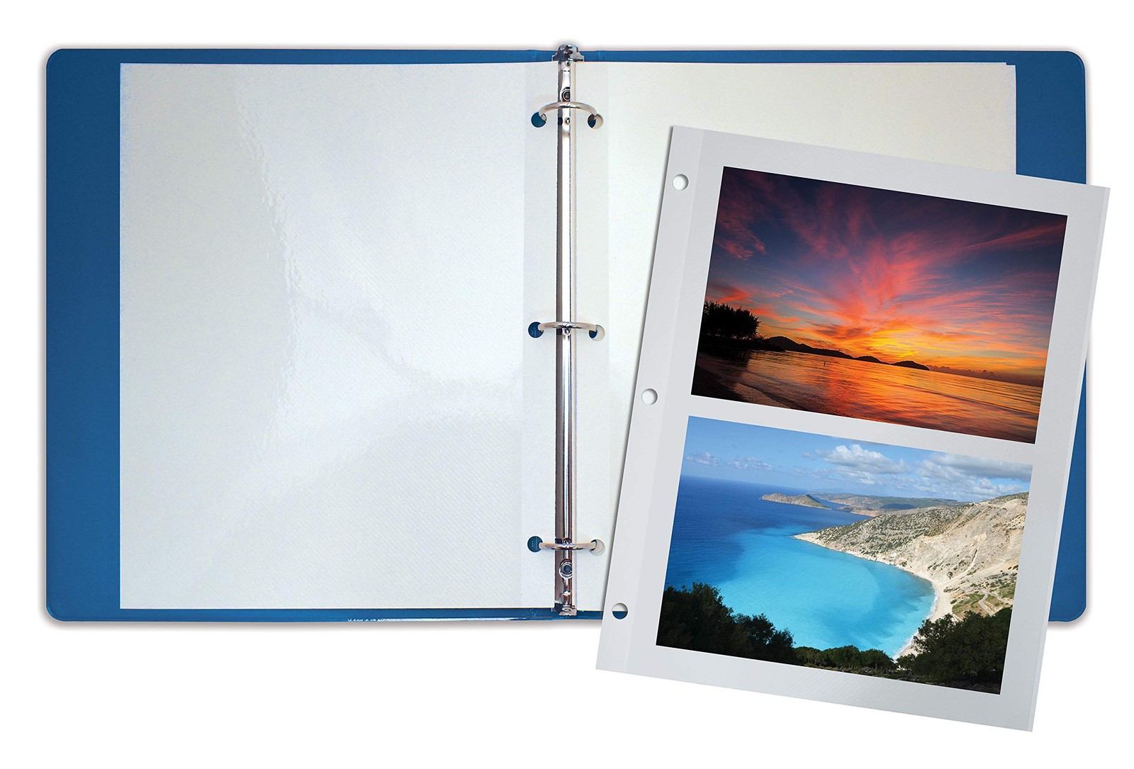 Better Office Products 100 Count Photo Mounting Sheets, 11 x 9 Inches, White 