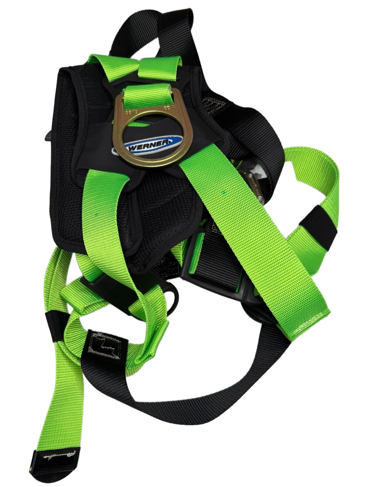 Werner Easy Wear Adjustable Fall Protection Safety Harness (D-Ring) Open Box