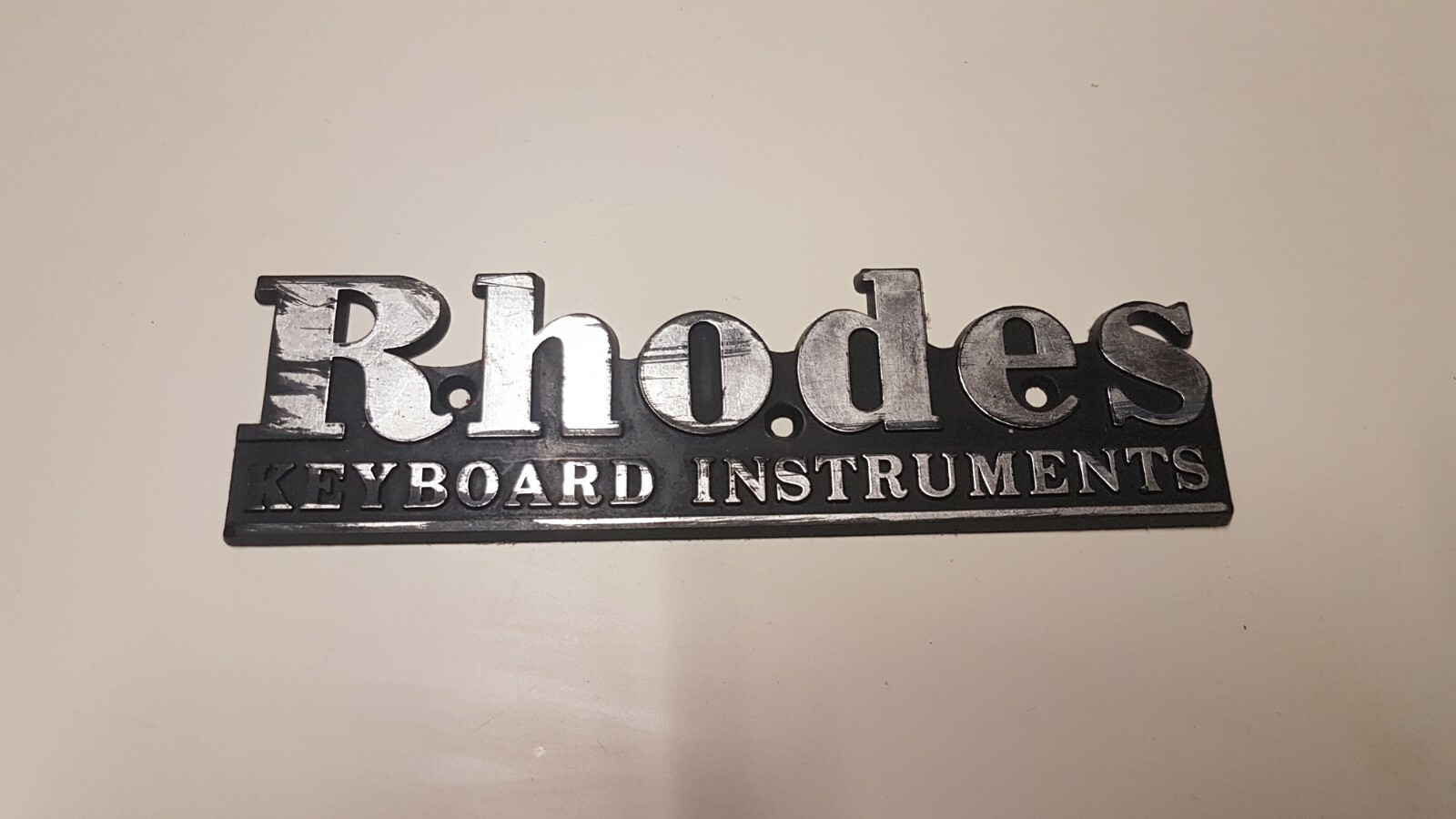 70's FENDER RHODES PIANO LOGO