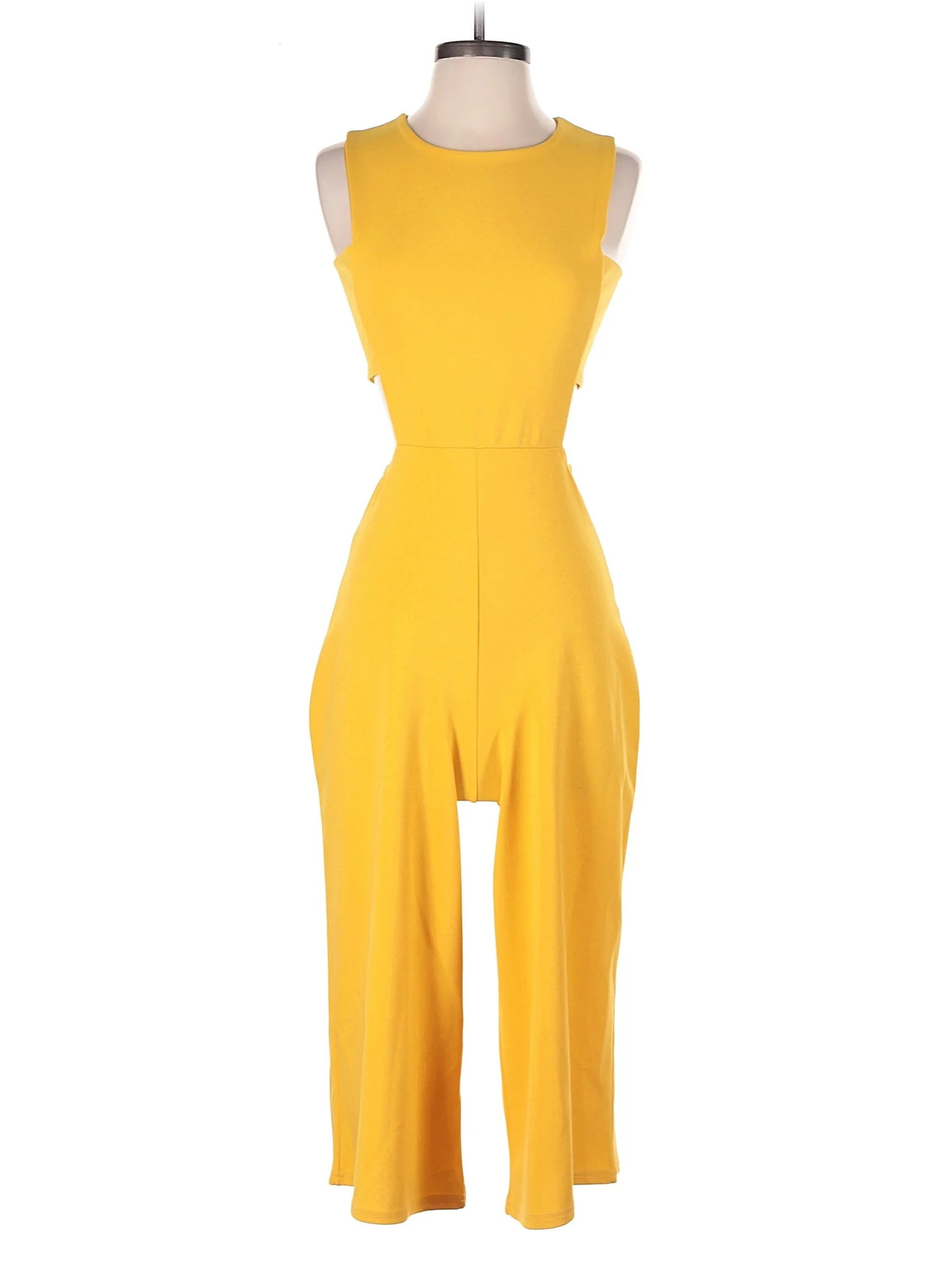 Missguided Women Yellow Jumpsuit 6