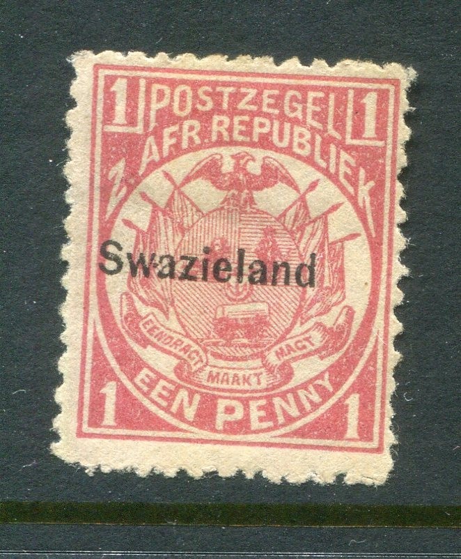 Swaziland #2 Coat of Arms 1 P. [Mint Hinged]