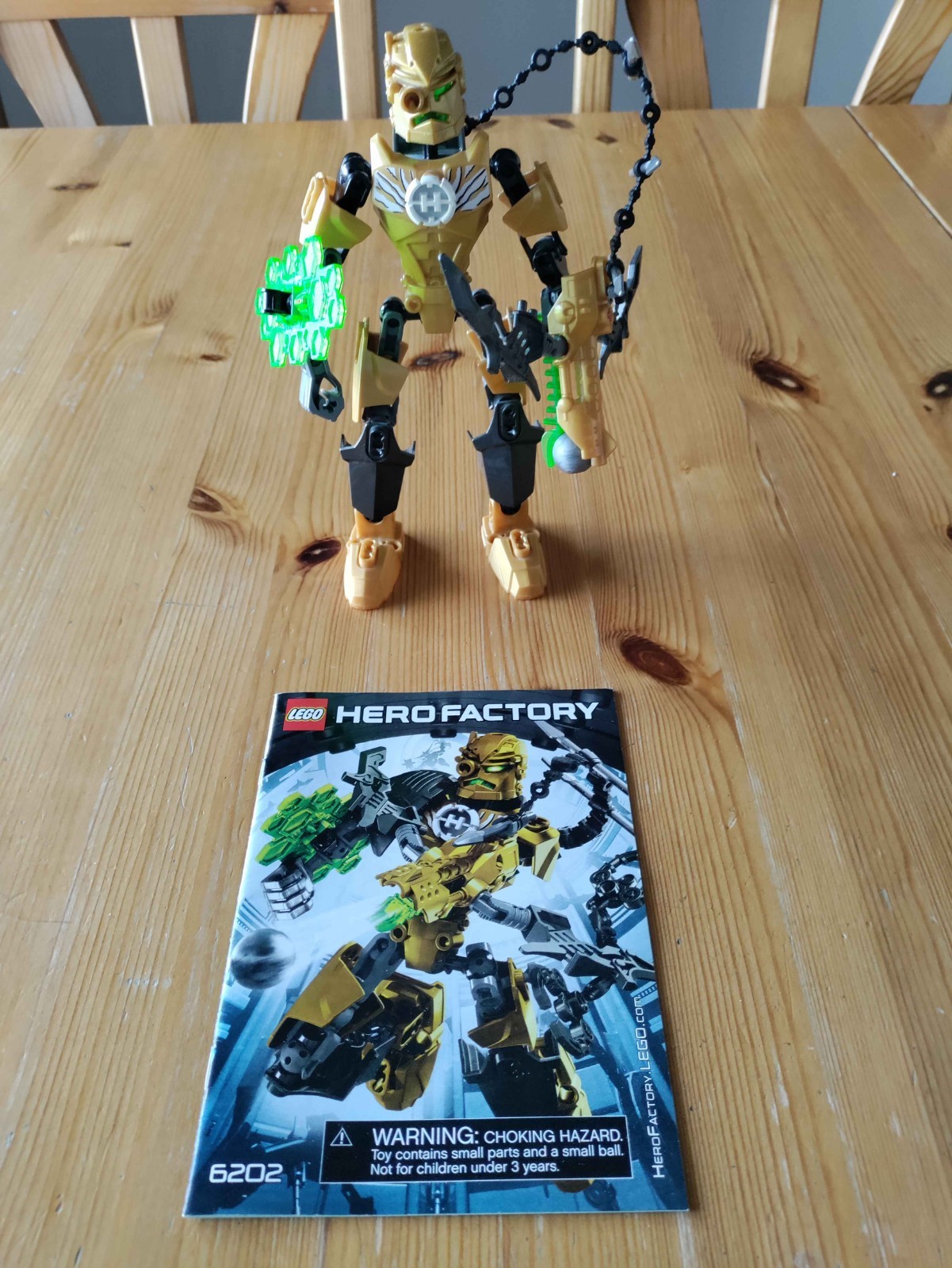 LEGO HERO Factory - Rocka (Set 6202), from 2012. Good Condition