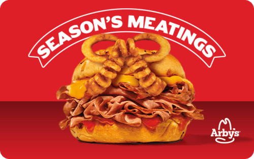 Arby’s  gift card Season’s Meatings ( 2025 ) No Value ( $0 )