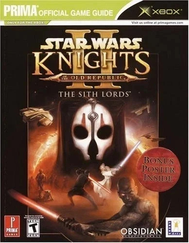 Star Wars Knights of the Old Republic II The Sith Lords XBOX Official Game Guide
